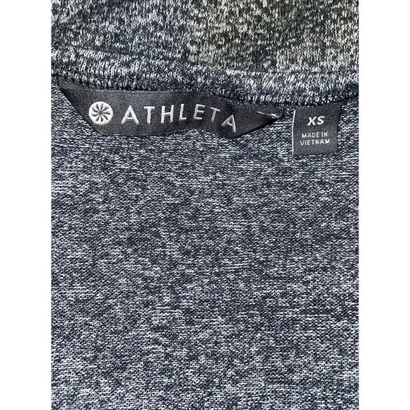 Athleta XS Soft‎ Dark Gray Long Sleeve Shirt Women's - Picture 5 of 6